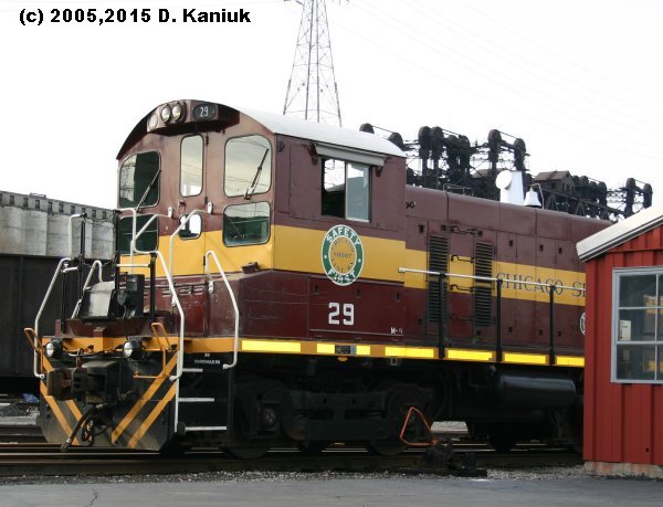 Locomotive #29 still in CSL colors