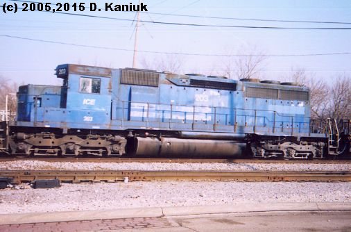 ICE Locomotive #203