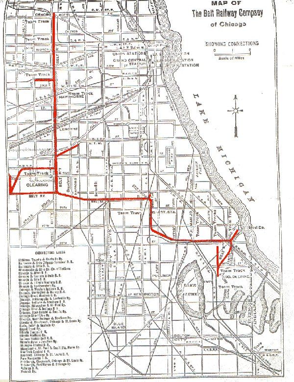 Chicago Area Shortline Railroads Belt Railway Of Chicago