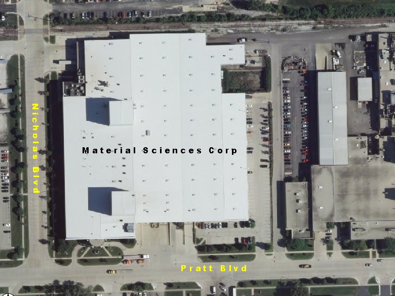 Material Sciences Corp Location